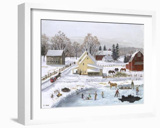 Ice in the Country-Bob Fair-Framed Giclee Print