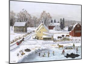 Ice in the Country-Bob Fair-Mounted Giclee Print