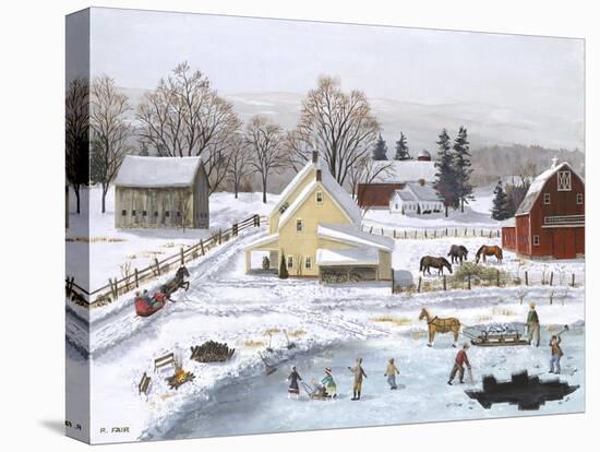 Ice in the Country-Bob Fair-Stretched Canvas