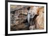 Ice in the Jemez River-Martina Roth Kunst-Foto-Design-Framed Photographic Print