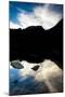 Ice Lake Basin, Co: Cloudy Blue Skies Reflect Off of Ice Lake-Brad Beck-Mounted Photographic Print