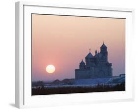 Ice Lantern Festival, Harbin, Heilongjiang Province, Northeast China, China-Kober Christian-Framed Photographic Print