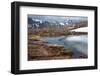 Ice Melting on a Mountain Pass, Strandir, West Fjords, Iceland, Polar Regions-Ethel Davies-Framed Photographic Print