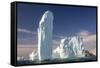 Ice Monolith, Antarctica-Art Wolfe-Framed Stretched Canvas