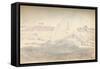 'Ice near the 'Fram', 4th July 1894', (1897)-Fridtjof Nansen-Framed Stretched Canvas