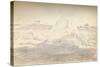 'Ice near the 'Fram', 4th July 1894', (1897)-Fridtjof Nansen-Stretched Canvas