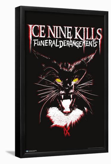 Ice Nine Kills - Cat Funeral Derangements-Trends International-Framed Poster