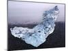 Ice on Jokulsa Beach, Iceland-Nadia Isakova-Mounted Photographic Print