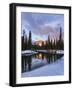 Ice on the Bend-Michael Blanchette Photography-Framed Giclee Print