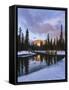 Ice on the Bend-Michael Blanchette Photography-Framed Stretched Canvas