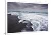 Ice on the seashore outside the Jokulsarlon lagoon, Jokulsarlon, Vatnajokull National Park-Nigel Hicks-Framed Photographic Print