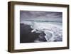 Ice on the seashore outside the Jokulsarlon lagoon, Jokulsarlon, Vatnajokull National Park-Nigel Hicks-Framed Photographic Print