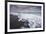 Ice on the seashore outside the Jokulsarlon lagoon, Jokulsarlon, Vatnajokull National Park-Nigel Hicks-Framed Photographic Print