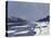 Ice on the Seine at Bougival, circa 1864-69-Claude Monet-Stretched Canvas
