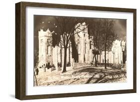 Ice Palace, 1941, St. Paul, Minnesota-null-Framed Art Print