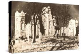 Ice Palace, 1941, St. Paul, Minnesota-null-Stretched Canvas