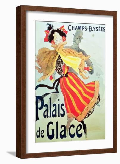 Ice Palace, Champs Elysees, Paris, 1893-Jules Chéret-Framed Giclee Print