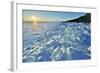 Ice Pile Of Broken Shelf Ice, Near The Shore Of Lake Baikal, Siberia, Russia, March-Olga Kamenskaya-Framed Photographic Print