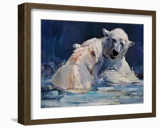 Ice Play, 2016-Mark Adlington-Framed Giclee Print