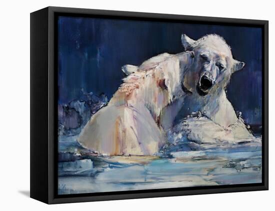 Ice Play, 2016-Mark Adlington-Framed Stretched Canvas