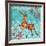 Ice Reindeer Dance II-Paul Brent-Framed Art Print