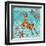 Ice Reindeer Dance II-Paul Brent-Framed Art Print