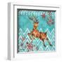 Ice Reindeer Dance II-Paul Brent-Framed Art Print