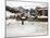 Ice Rink at Copper Mountain Ski Resort, Rocky Mountains, Colorado, USA-Richard Cummins-Mounted Photographic Print