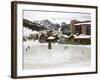 Ice Rink at Copper Mountain Ski Resort, Rocky Mountains, Colorado, USA-Richard Cummins-Framed Photographic Print