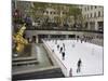 Ice Rink at Rockefeller Center, Mid Town Manhattan, New York City, New York, USA-R H Productions-Mounted Photographic Print