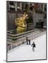 Ice Rink at Rockefeller Center, Mid Town Manhattan, New York City, New York, USA-R H Productions-Mounted Photographic Print