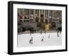 Ice Rink at Rockefeller Center, Mid Town Manhattan, New York City, New York, USA-R H Productions-Framed Photographic Print