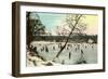 Ice Rink, Indianapolis, Indiana-null-Framed Art Print