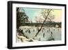 Ice Rink, Indianapolis, Indiana-null-Framed Art Print