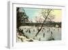 Ice Rink, Indianapolis, Indiana-null-Framed Art Print