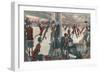 Ice Rink Skating 1927-Steven Spurrier-Framed Art Print