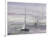 Ice Sailing Purple Crop-Albena Hristova-Framed Art Print