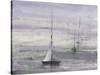 Ice Sailing Purple Crop-Albena Hristova-Stretched Canvas