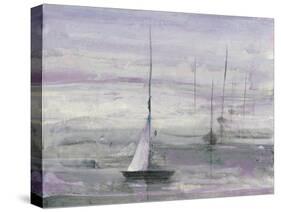 Ice Sailing Purple Crop-Albena Hristova-Stretched Canvas