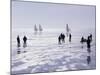 Ice Sailing-null-Mounted Photographic Print