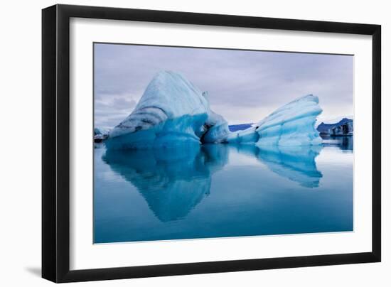 Ice Sculpture-Howard Ruby-Framed Photographic Print