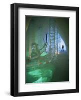 Ice Sculptures, Ice Hotel, Quebec, Quebec, Canada-Alison Wright-Framed Photographic Print