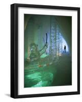 Ice Sculptures, Ice Hotel, Quebec, Quebec, Canada-Alison Wright-Framed Photographic Print