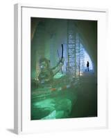 Ice Sculptures, Ice Hotel, Quebec, Quebec, Canada-Alison Wright-Framed Photographic Print