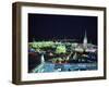 Ice Sculptures Lit at Night, Ice Lantern Festival, Bingdeng Jie, Harbin City, Heilongjiang, China-Tony Waltham-Framed Photographic Print