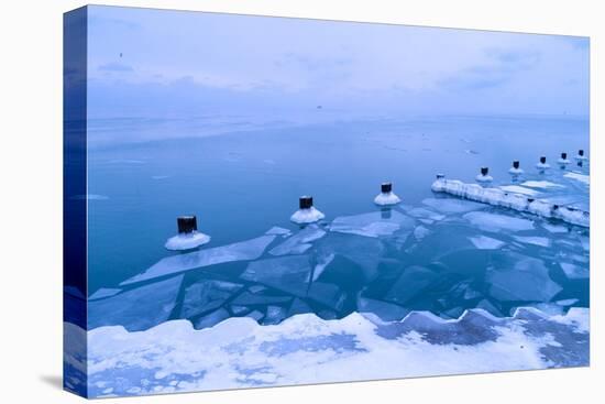 Ice Shelf-NjR Photos-Stretched Canvas