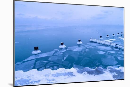 Ice Shelf-NjR Photos-Mounted Giclee Print
