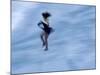 Ice Skater in a Spin-null-Mounted Photographic Print