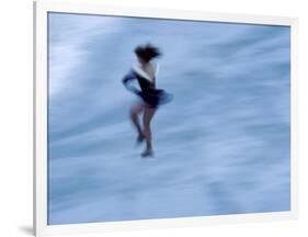 Ice Skater in a Spin-null-Framed Photographic Print