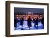 Ice Skaters at Somerset House Ice Rink London England UK-Peter Adams-Framed Photographic Print